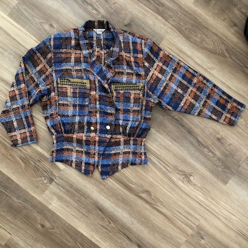 Vintage Ozdi-a multicolored 2 piece skirt set size small in great condition - Picture 2 of 10